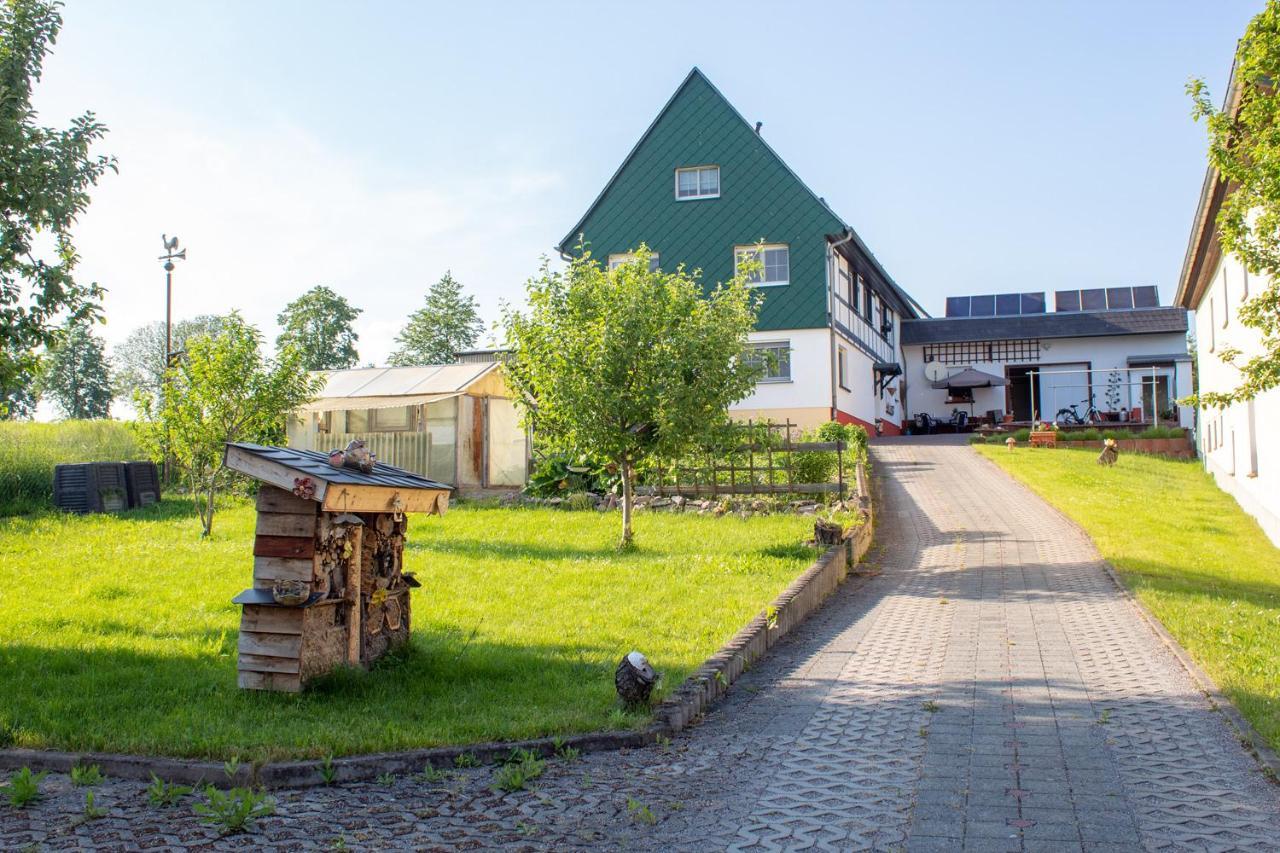 Ferienwohnung am Kugelbaum Lunzenau Exterior foto
